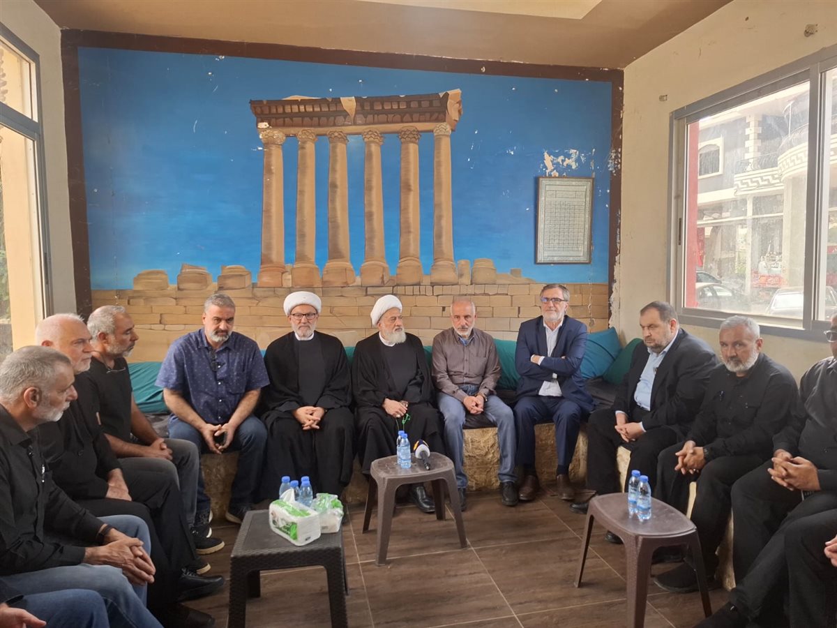 الشيخ علي الخطيب يثني على صمود أهالي بليدا ويطالب الدولة بدعمهم