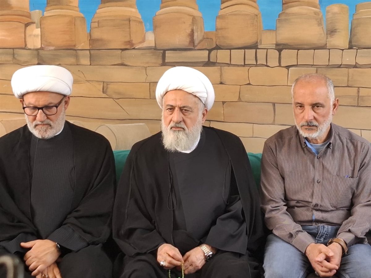 الشيخ علي الخطيب يثني على صمود أهالي بليدا ويطالب الدولة بدعمهم