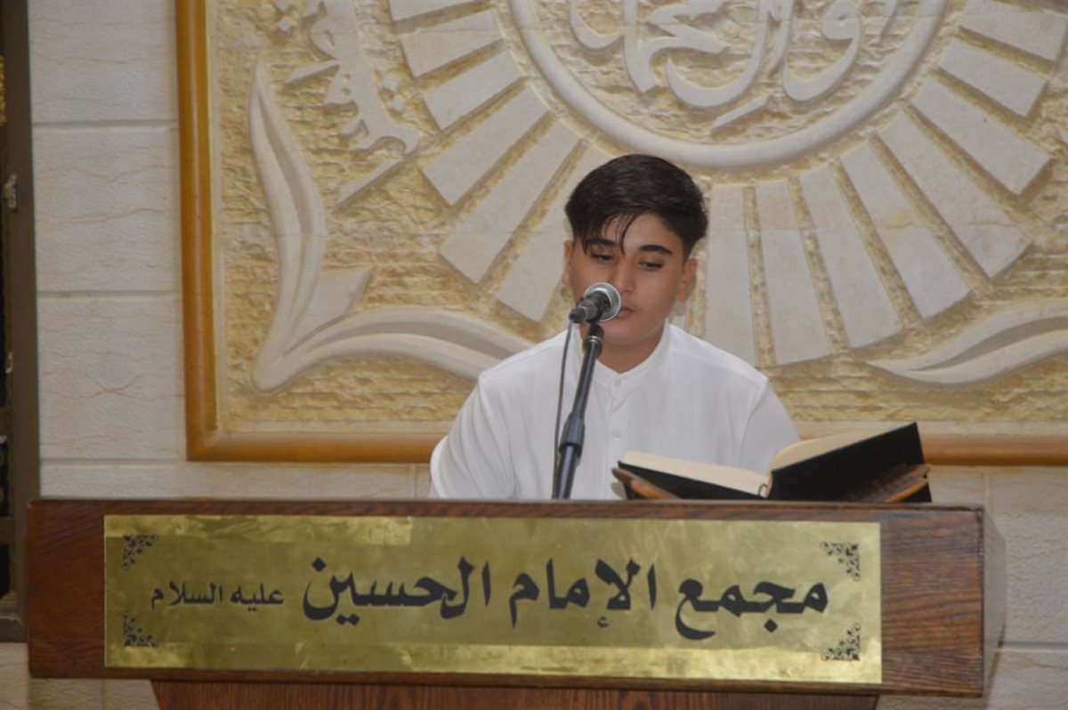 منتدى أهل البيت (ع) في بلدة انصارية يكرم الطلاب المتفوقين ويحتفي بالإعلامي محمد خروبي