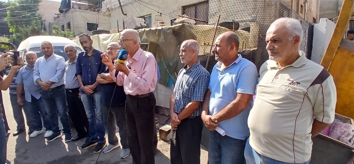 إعتصام في مخيم البرج الشمالي رفضا لتدهور التعليم وسياسة الأونروا في الدمج والاكتظاظ