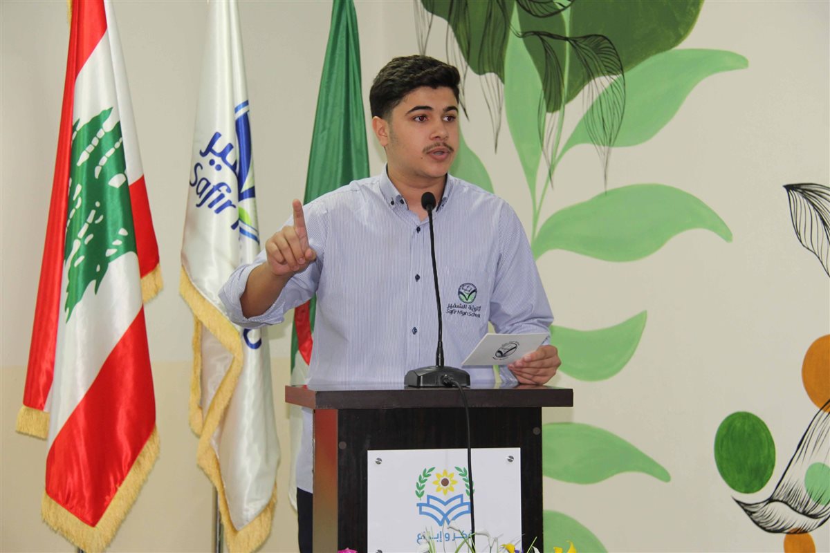 ثانوية السفير تستضيف القائم بأعمال سفارة الجزائر محمد بن شيخ احتفاء بذكرى الثورة المجيدة