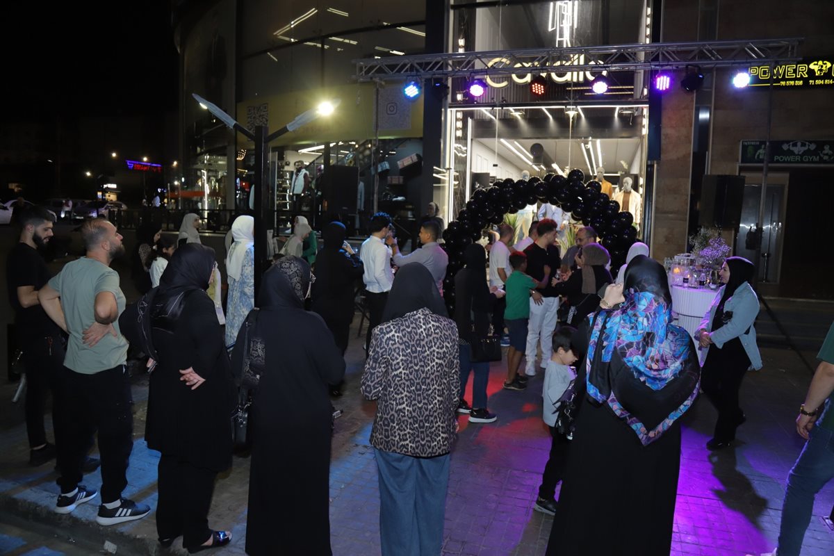 إفتتاح حاشد لمحل Cavallo في صور.. عنوان الأناقة الرجالية في عالم الألبسة