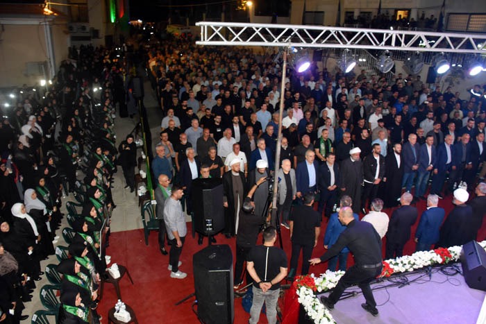 حركة أمل أحيت الذكرى السنوية الأولى لشهداء مجزرة دير قانون رأس العين