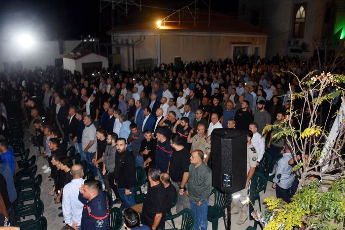 حركة أمل أحيت الذكرى السنوية الأولى لشهداء مجزرة دير قانون رأس العين