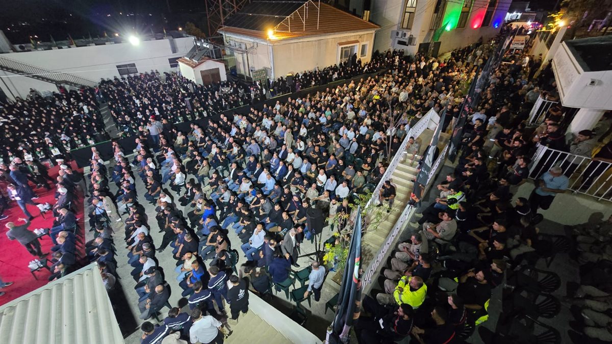 حركة أمل أحيت الذكرى السنوية الأولى لشهداء مجزرة دير قانون رأس العين