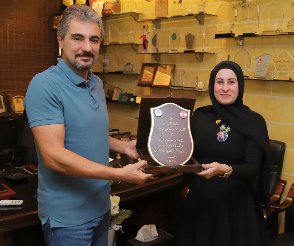 عائلة المقدم البطل في الجيش اللبناني محمد سامي فرحات كرمت موقع يا صور