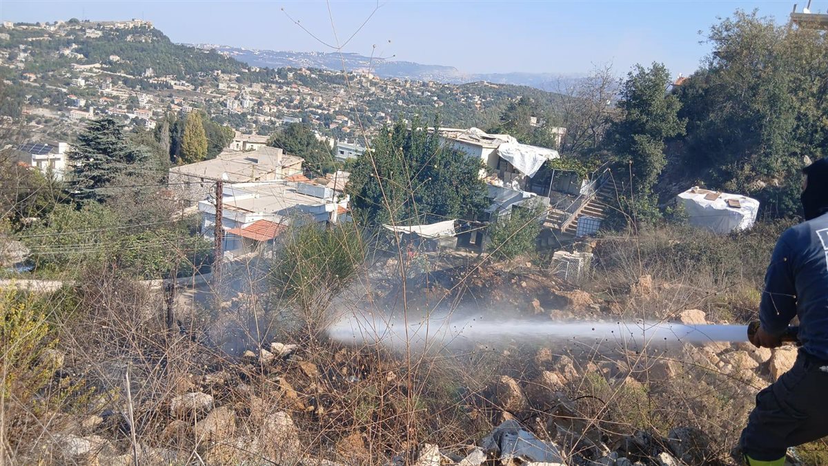 الدفاع المدني يخمد سلسلة حرائق اندلعت في مختلف المناطق اللبنانية