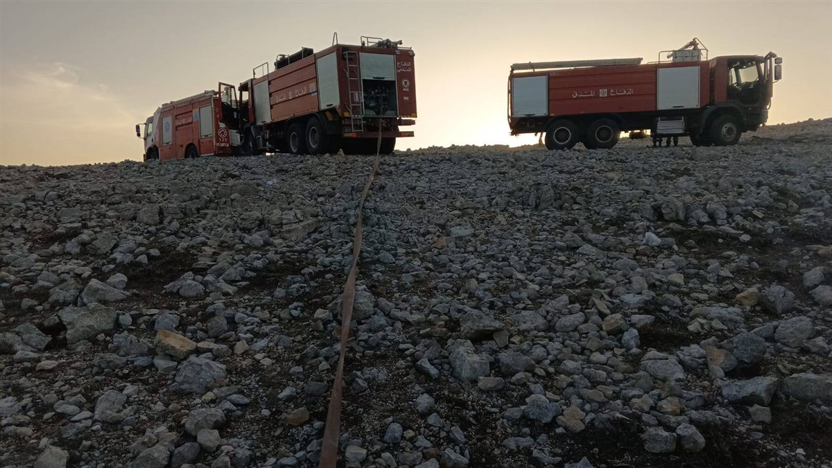 الدفاع المدني يخمد سلسلة حرائق اندلعت في مختلف المناطق اللبنانية