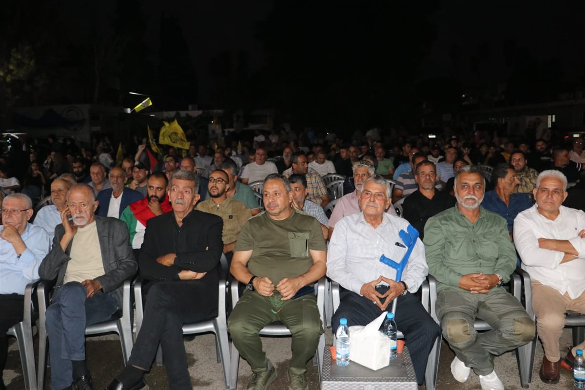 فتح - شعبة البص تحيي الذكرى الحادية والعشرين لاستشهاد الشهيد الرمز ياسر عرفات