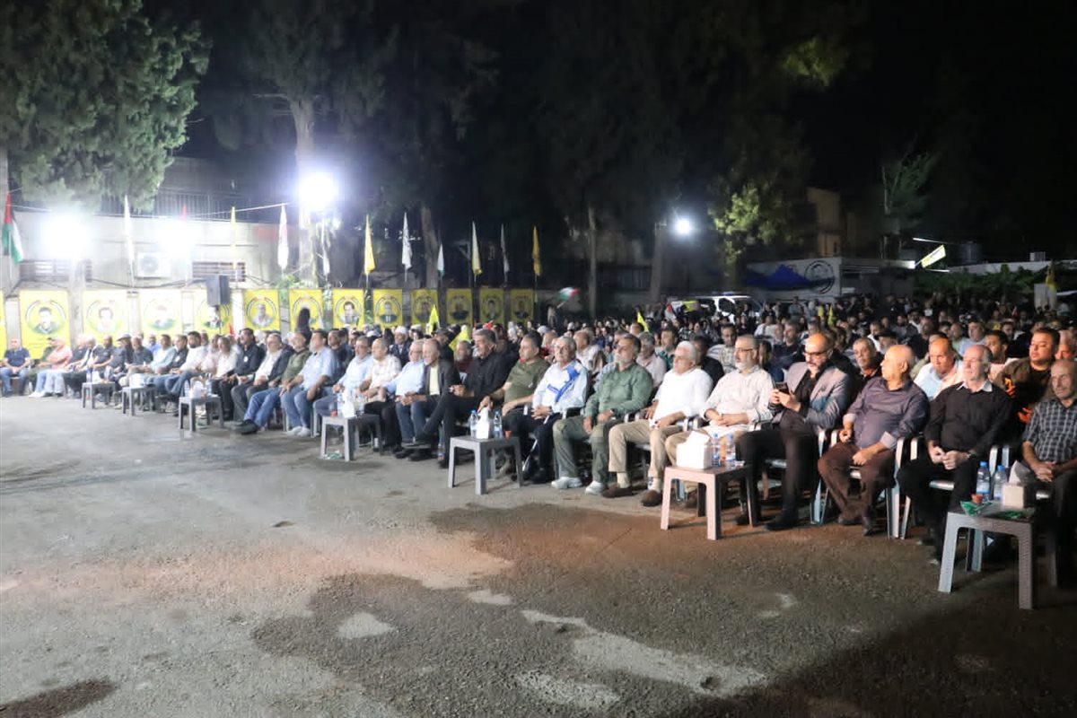 فتح - شعبة البص تحيي الذكرى الحادية والعشرين لاستشهاد الشهيد الرمز ياسر عرفات