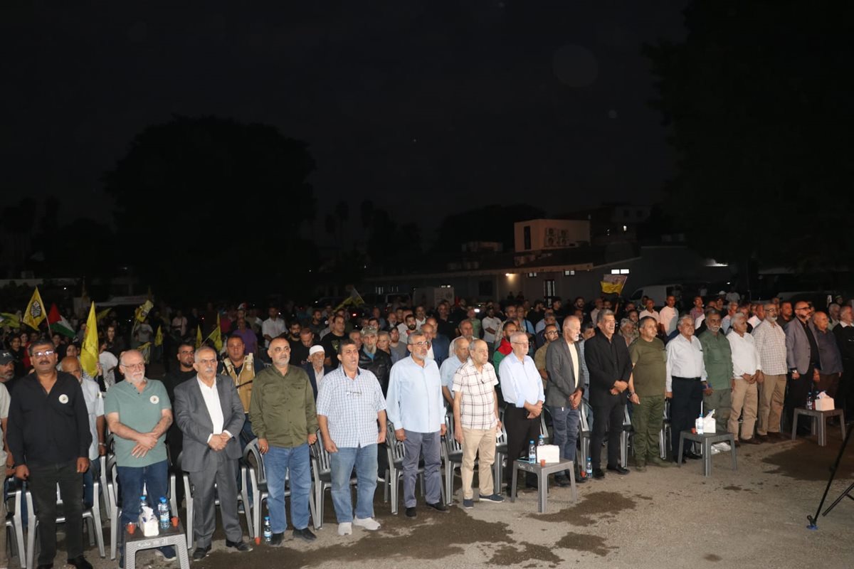 فتح - شعبة البص تحيي الذكرى الحادية والعشرين لاستشهاد الشهيد الرمز ياسر عرفات