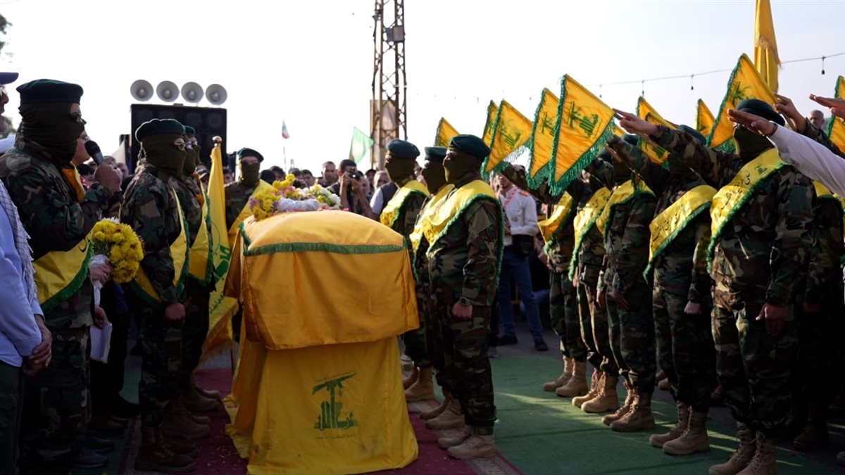 حزب الله وأهالي حومين الفوقا شيعوا الشهيد المجاهد عباس علي الجواد