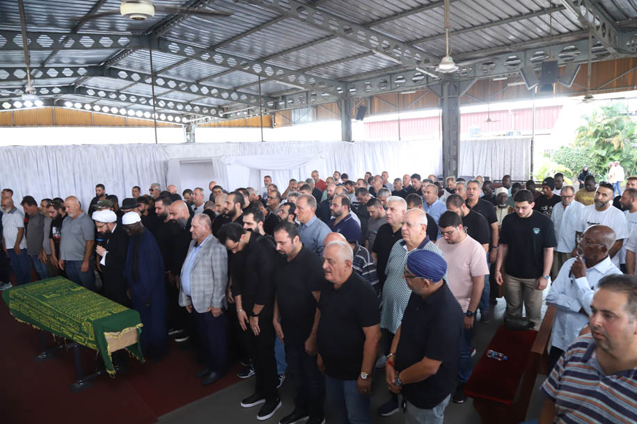 بالصور من أبيدجان: تشييع المرحوم الحاج عبدالرضا عواضة (أبو شدوان)