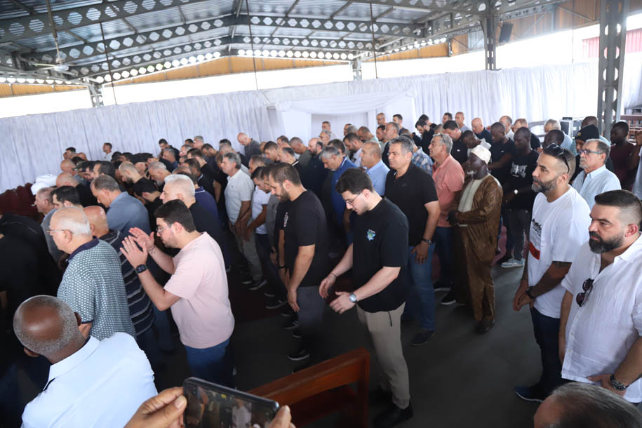 بالصور من أبيدجان: تشييع المرحوم الحاج عبدالرضا عواضة (أبو شدوان)