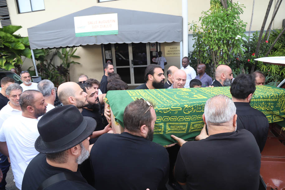 بالصور من أبيدجان: تشييع المرحوم الحاج عبدالرضا عواضة (أبو شدوان)