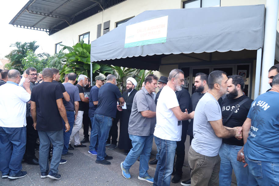 بالصور من أبيدجان: تشييع المرحوم الحاج عبدالرضا عواضة (أبو شدوان)