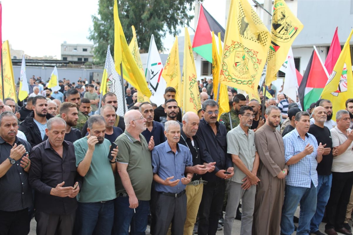 حركة فتح شعبة الرشيدية تحيي الذكرى ال21 لاستشهاد القائد الرمز ياسر عرفات