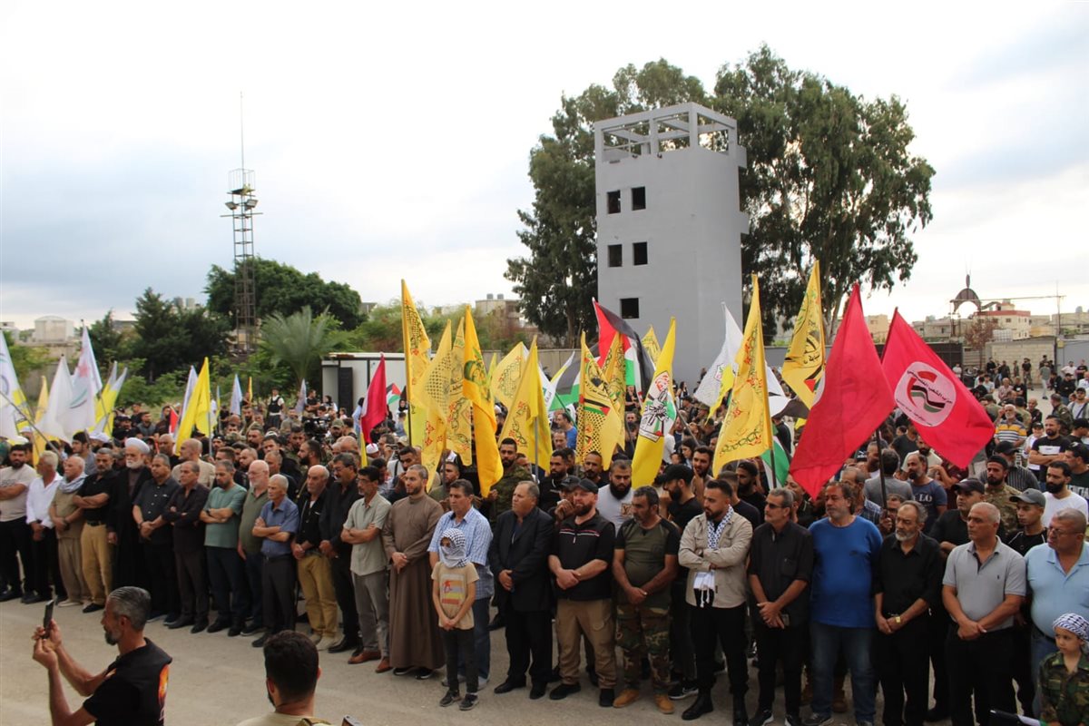 حركة فتح شعبة الرشيدية تحيي الذكرى ال21 لاستشهاد القائد الرمز ياسر عرفات