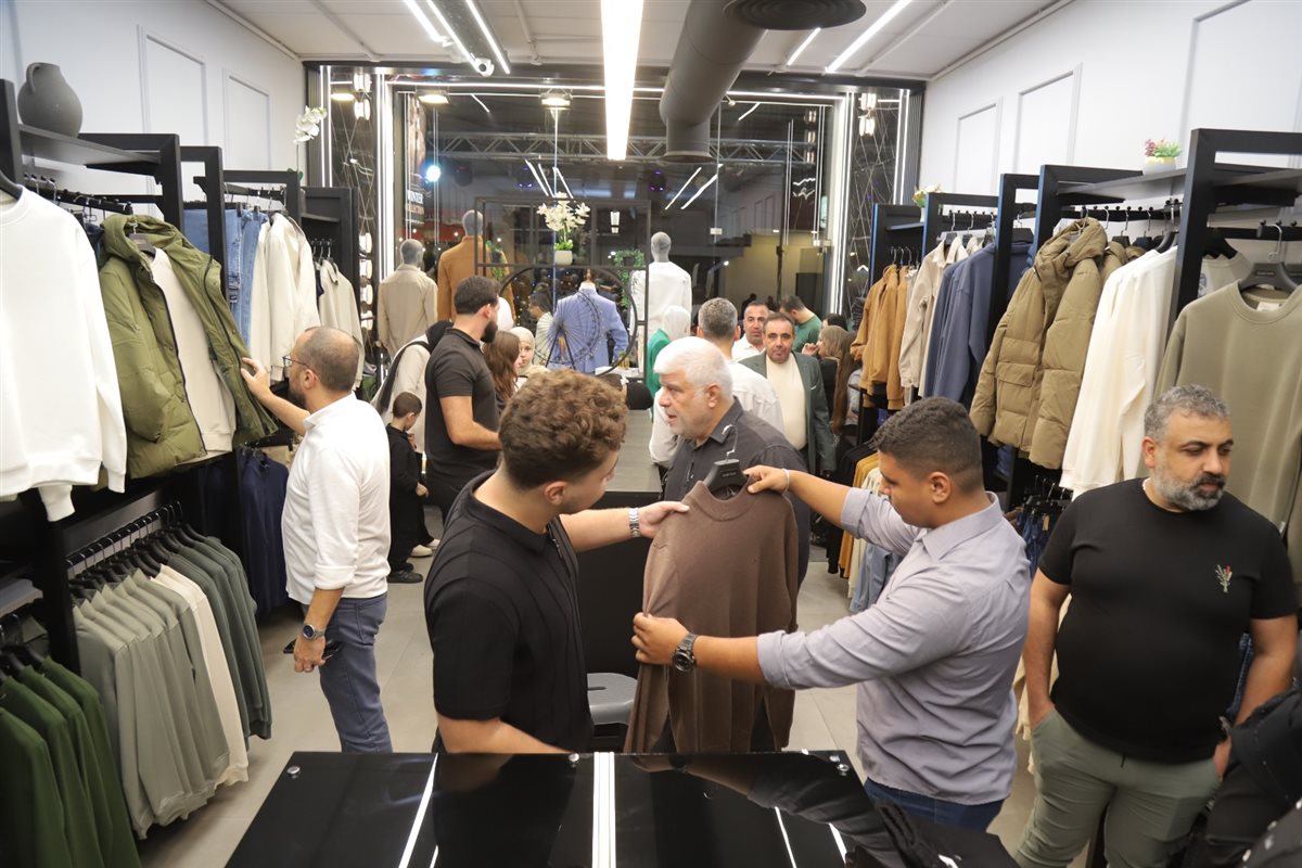 إفتتاح حاشد لمحل Cavallo في صور.. عنوان الأناقة الرجالية في عالم الألبسة