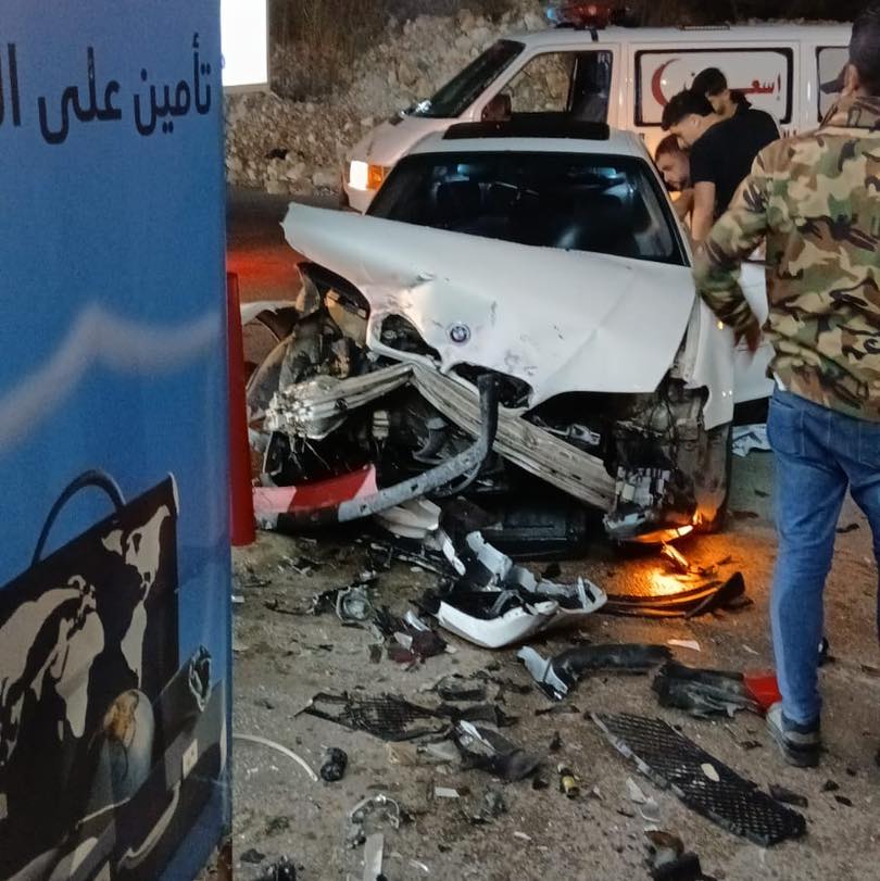 جنوبا: حادث سير ليل أمس وسقوط 3 جرحى