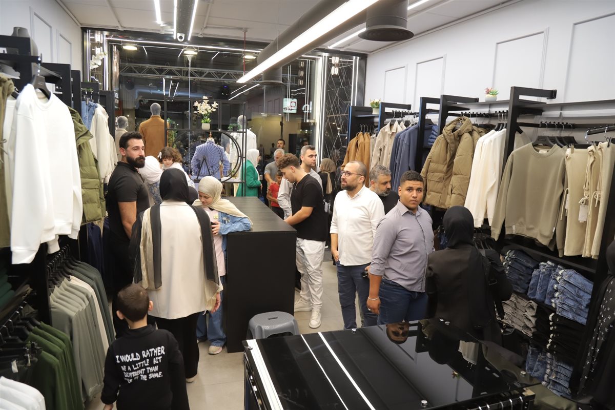 إفتتاح حاشد لمحل Cavallo في صور.. عنوان الأناقة الرجالية في عالم الألبسة