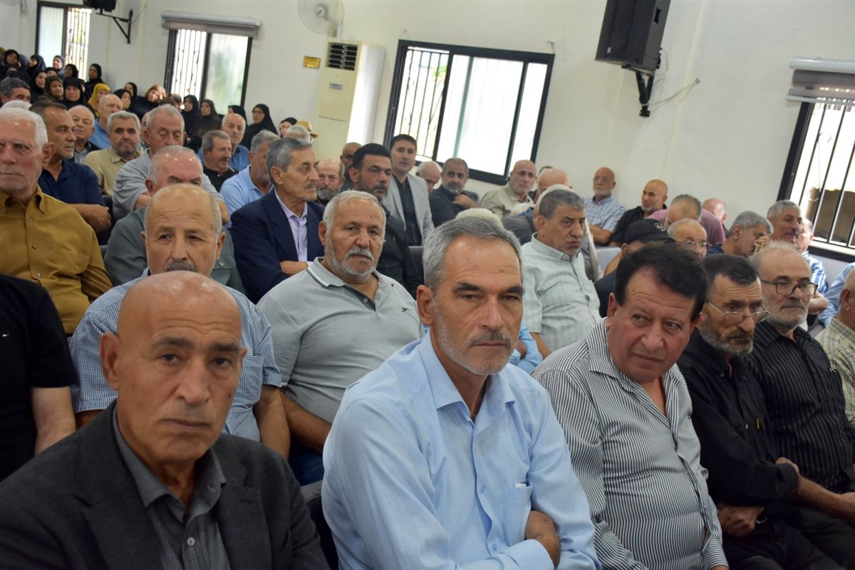 إحياء الذكرى الثالثة لرحيل المرحوم نمر خليل سليمان في بلدة السماعية