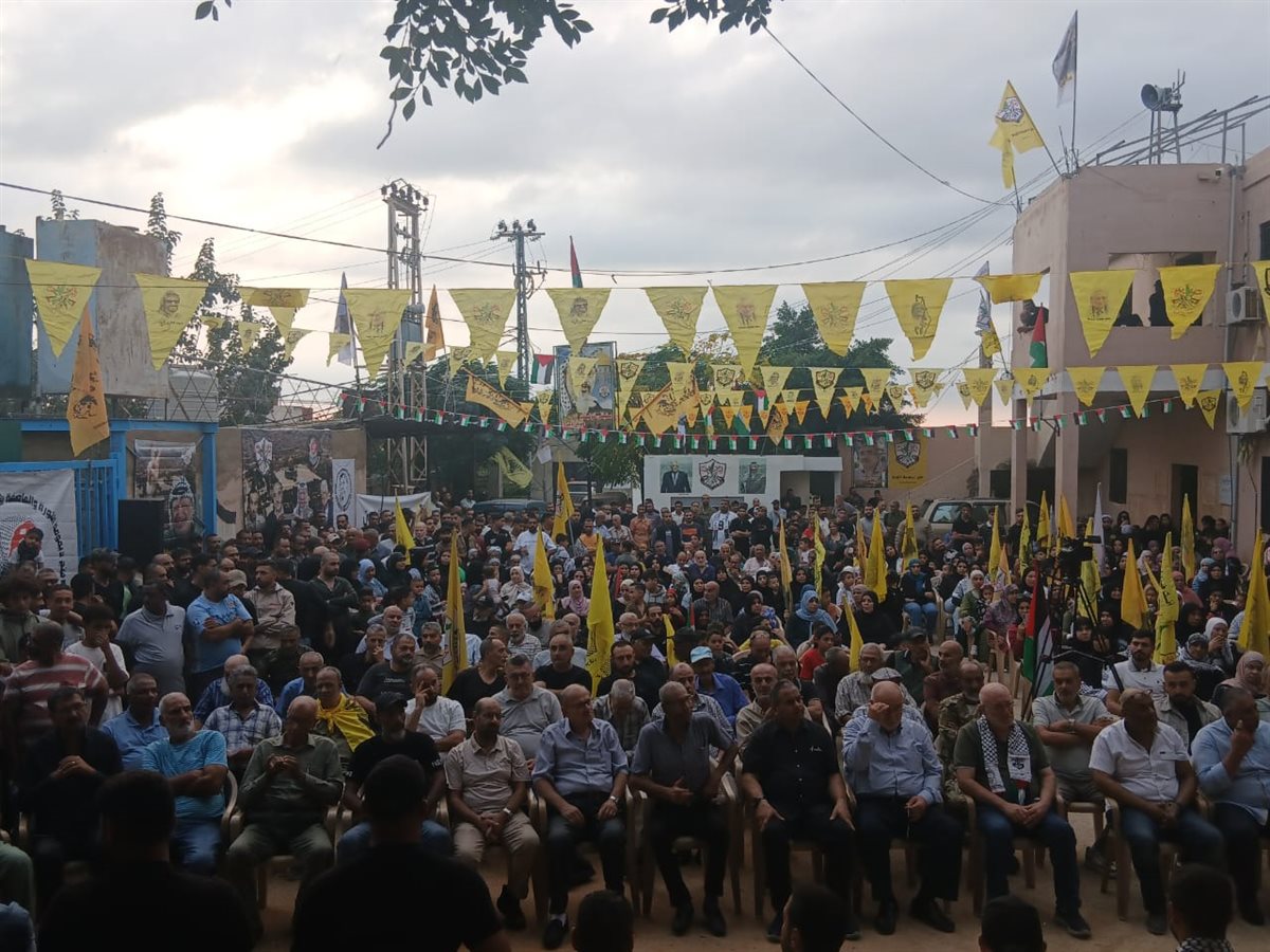 فتح - شعبة البرج الشمالي تحيي الذكرى الحادية والعشرين لاستشهاد القائد الرمز ياسر عرفات