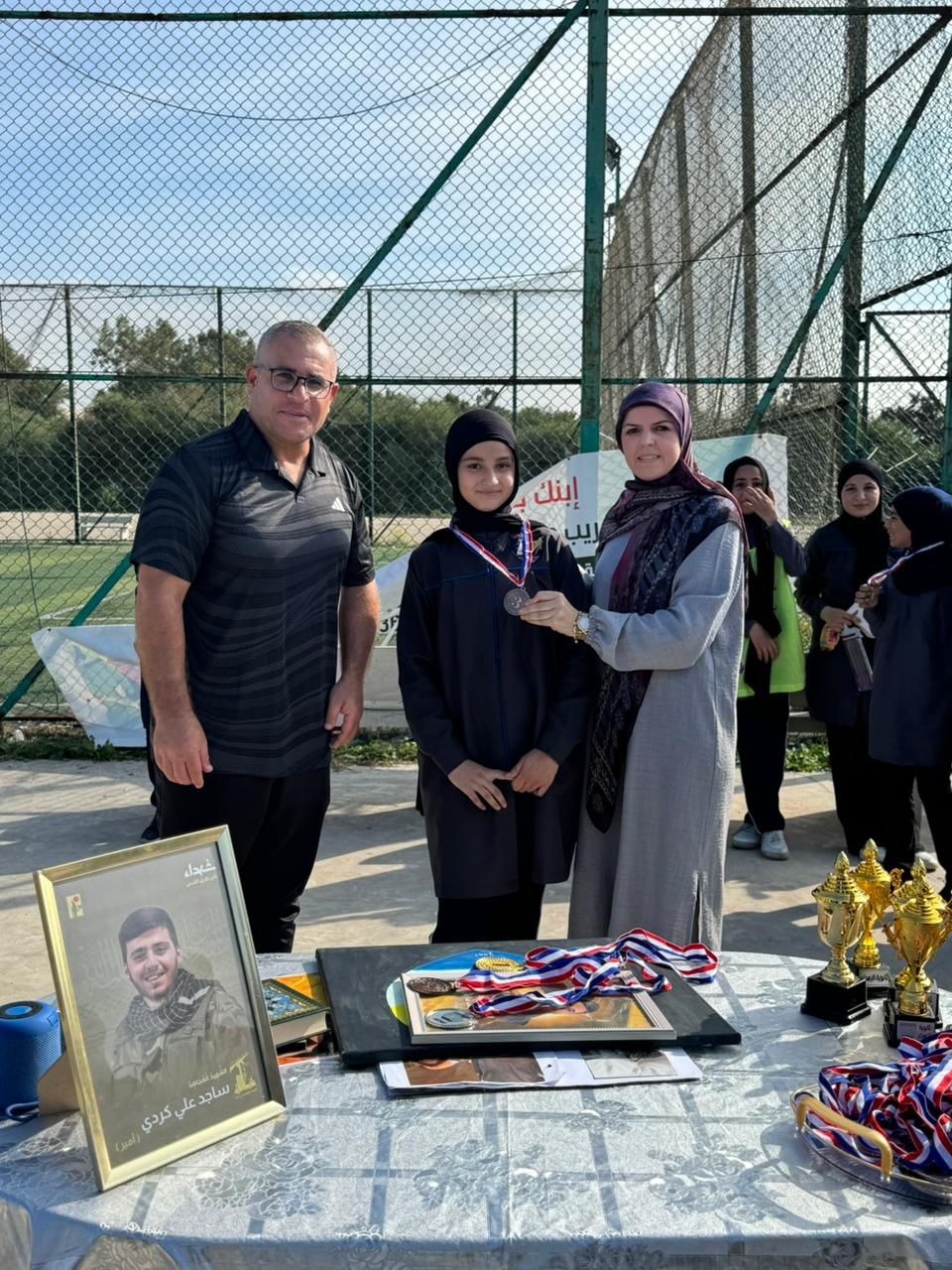 ثانوية الزهراء تحيي يوم الشهيد بنشاط رياضي بعنوان الشهداء الأبطال
