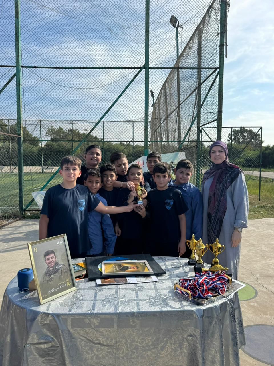 ثانوية الزهراء تحيي يوم الشهيد بنشاط رياضي بعنوان الشهداء الأبطال