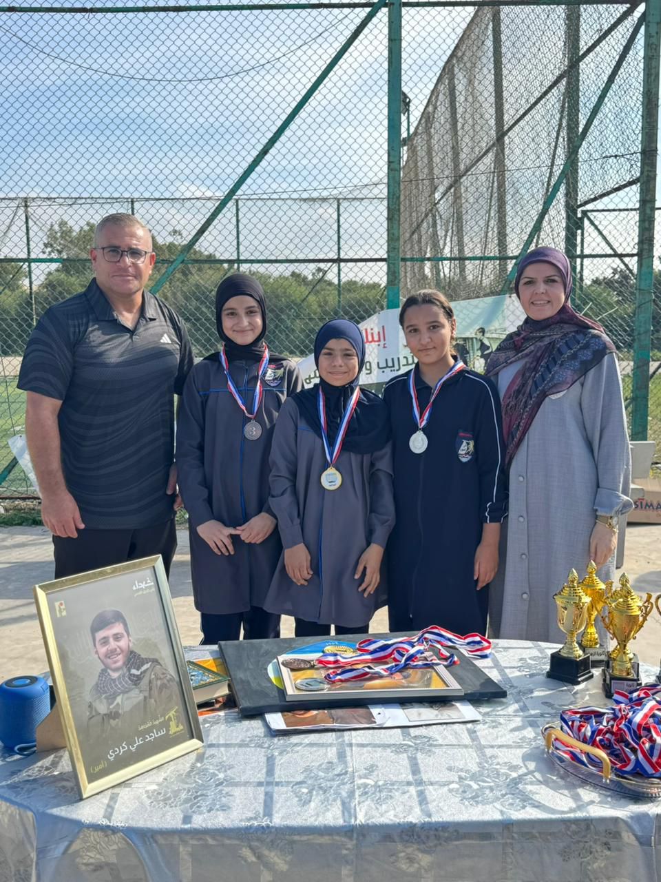 ثانوية الزهراء تحيي يوم الشهيد بنشاط رياضي بعنوان الشهداء الأبطال
