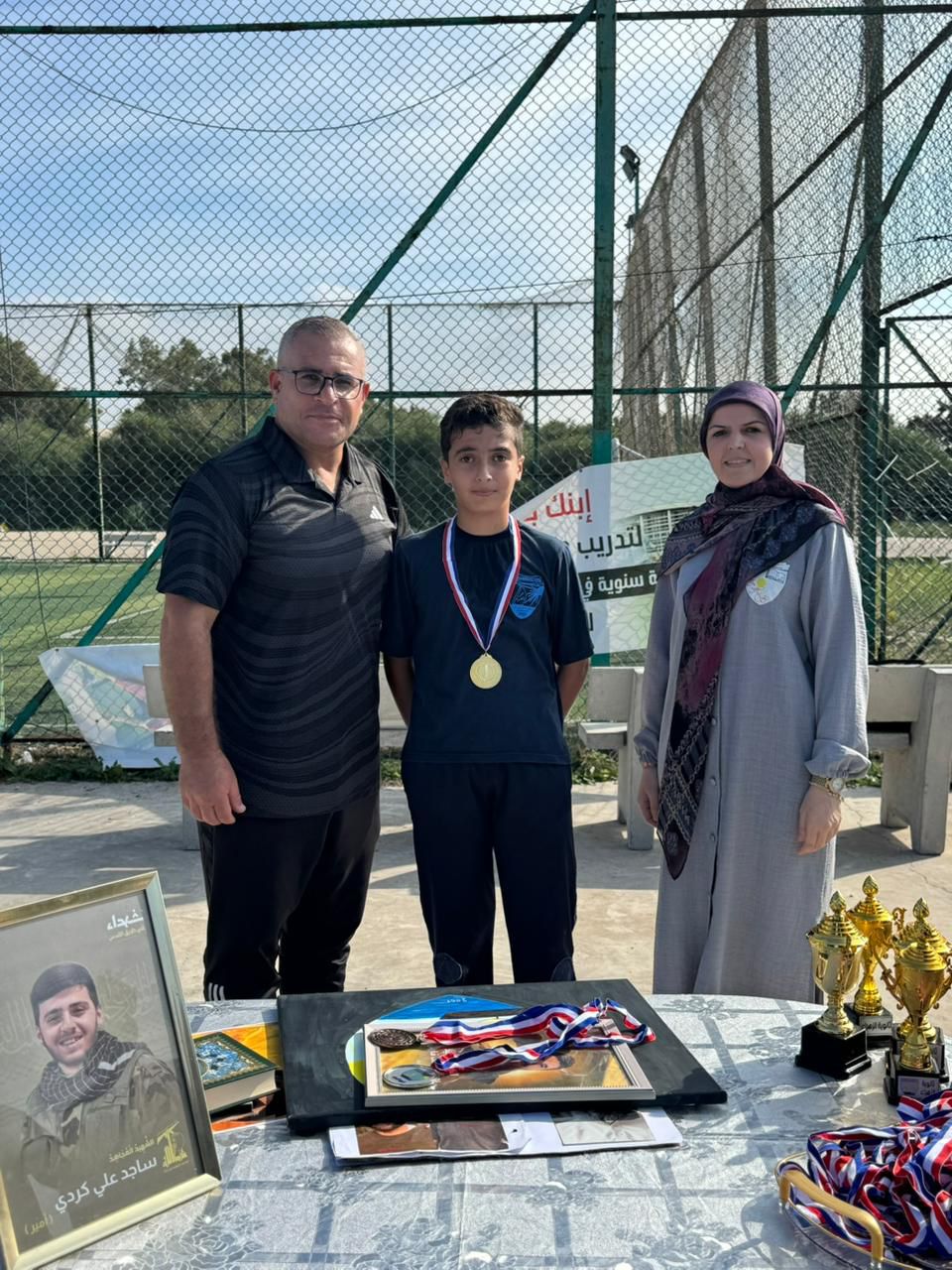 ثانوية الزهراء تحيي يوم الشهيد بنشاط رياضي بعنوان الشهداء الأبطال