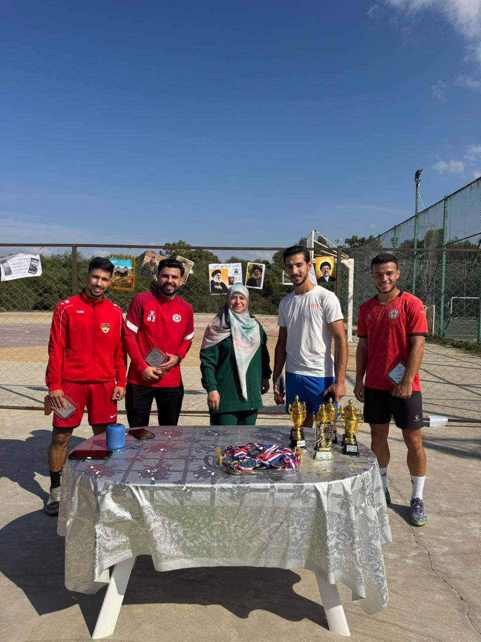 ثانوية الزهراء تحيي يوم الشهيد بنشاط رياضي بعنوان الشهداء الأبطال