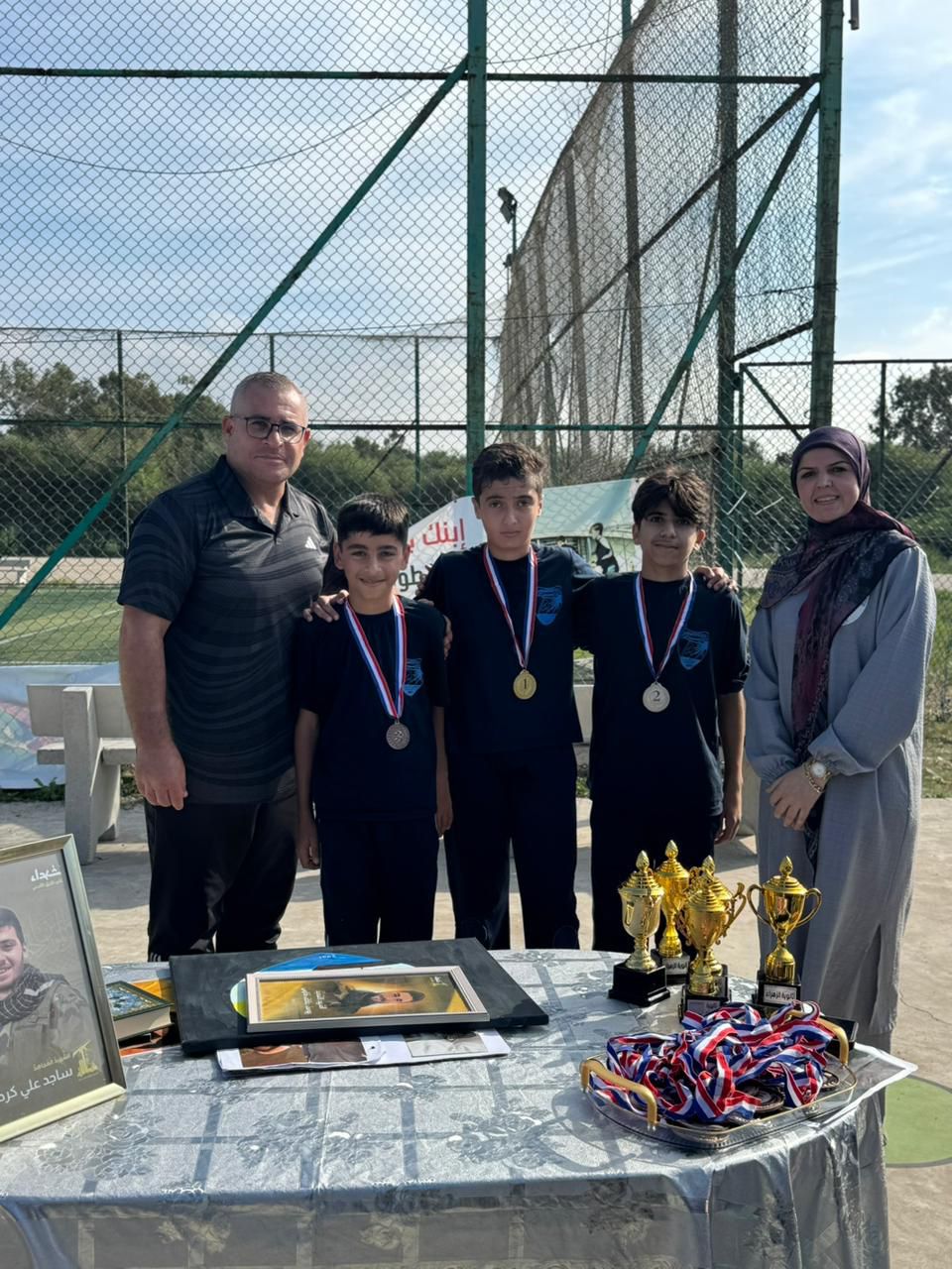 ثانوية الزهراء تحيي يوم الشهيد بنشاط رياضي بعنوان الشهداء الأبطال