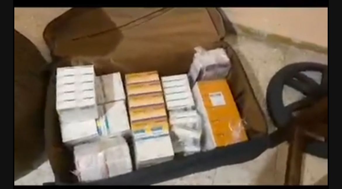أدوية مهربة في بيصور