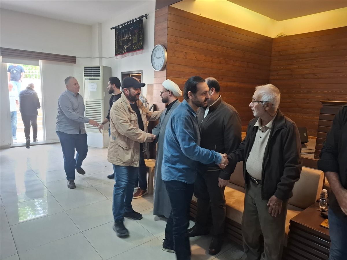 احياء الذكرى السنوية الاولى لارتقاء مختار مدينة صور الحاج سامر شغري