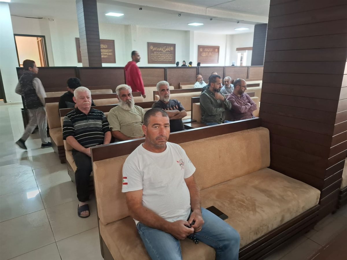 احياء الذكرى السنوية الاولى لارتقاء مختار مدينة صور الحاج سامر شغري