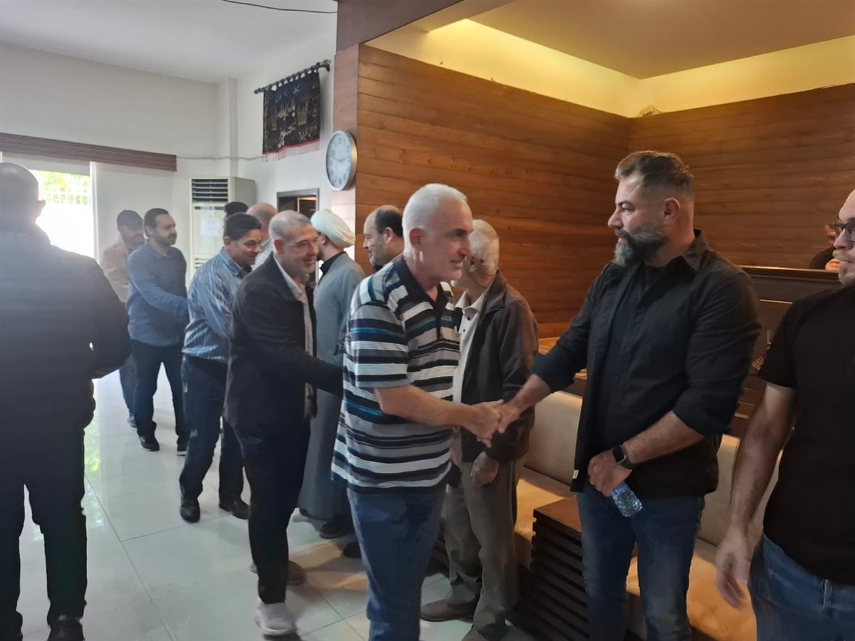 احياء الذكرى السنوية الاولى لارتقاء مختار مدينة صور الحاج سامر شغري