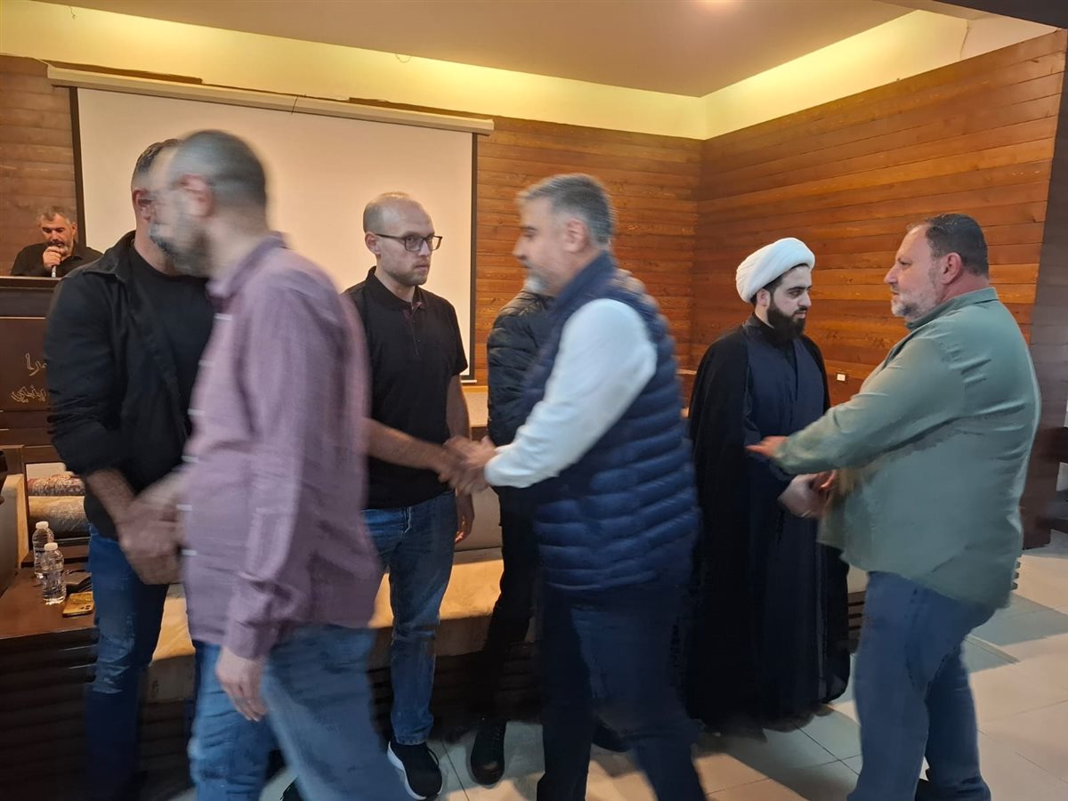 احياء الذكرى السنوية الاولى لارتقاء مختار مدينة صور الحاج سامر شغري