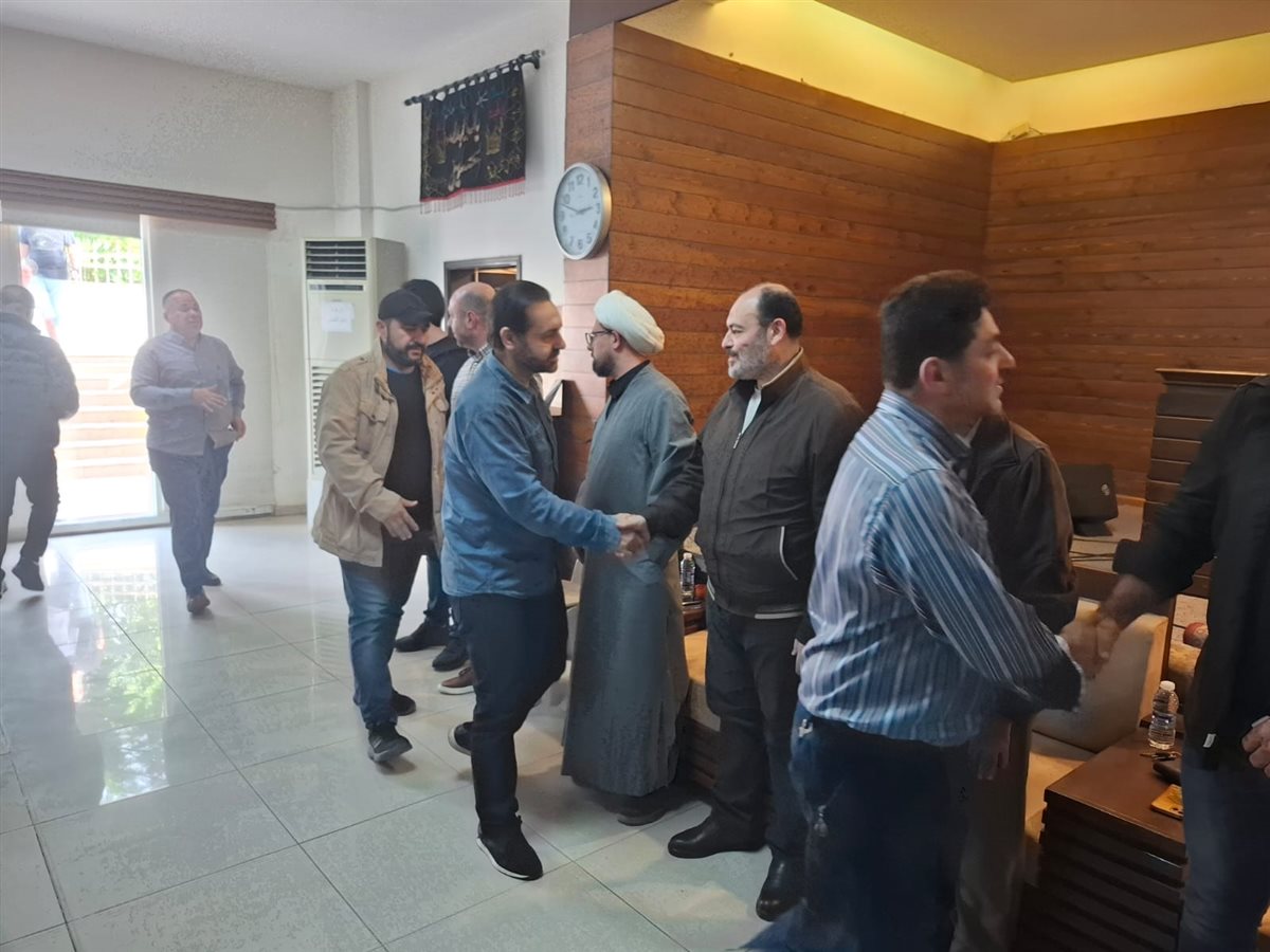 احياء الذكرى السنوية الاولى لارتقاء مختار مدينة صور الحاج سامر شغري