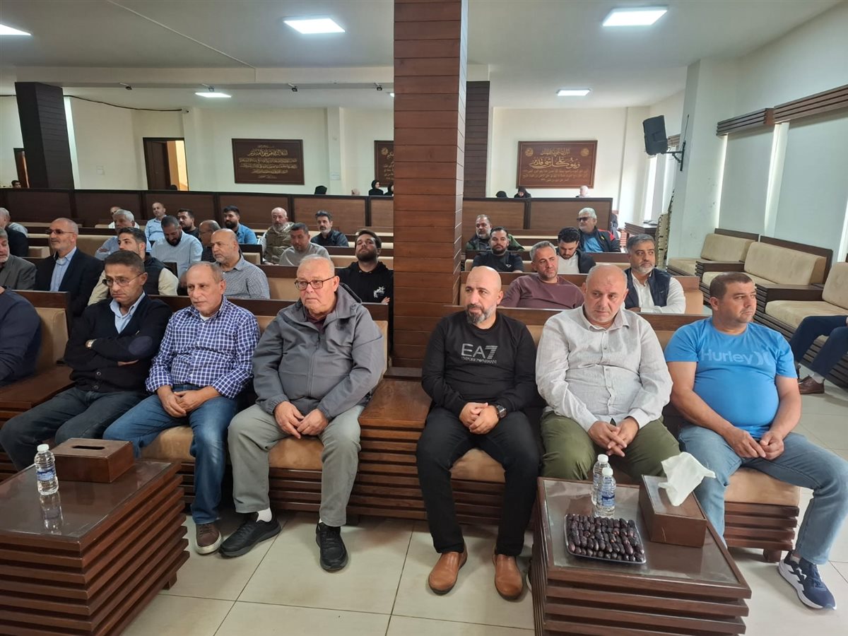 احياء الذكرى السنوية الاولى لارتقاء مختار مدينة صور الحاج سامر شغري