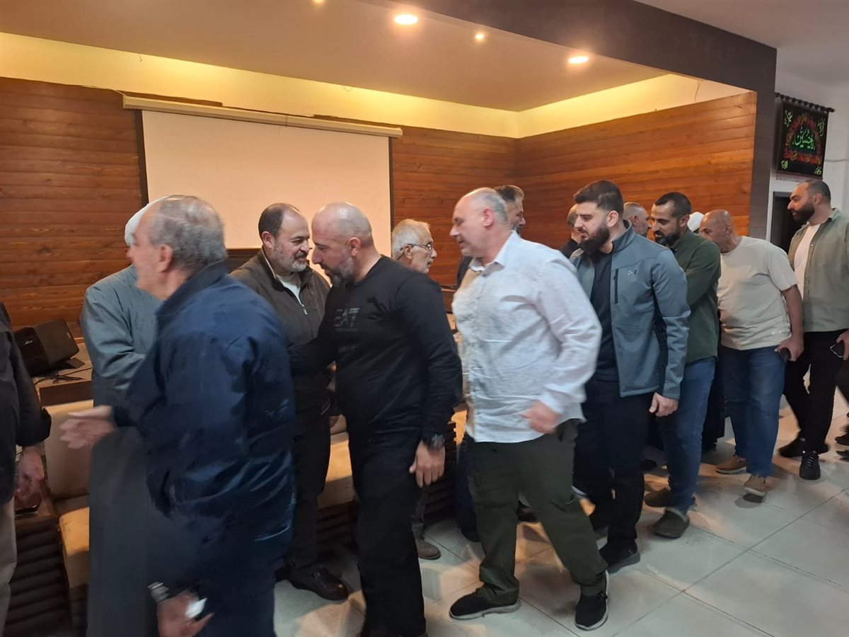 احياء الذكرى السنوية الاولى لارتقاء مختار مدينة صور الحاج سامر شغري