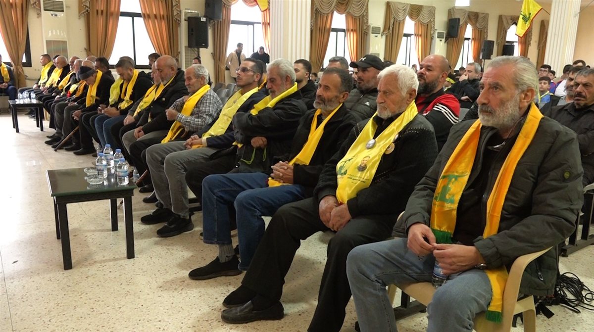 تأبين الشهيد حسن سلطان في الصوانة وفياض يحذر من استباحة لبنان وحقوق مواطنيه