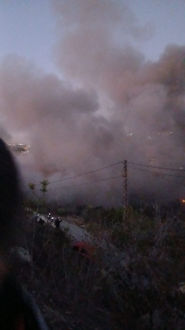 الطيران الحربي اغار على المباني التي تم تهديدها في طيرفلسيه وعيناثا