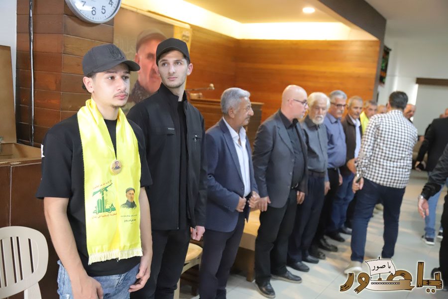 تقبل التهاني والتبريكات بإرتقاء المربي الاستاذ محمد علي شويخ في مدينة صور