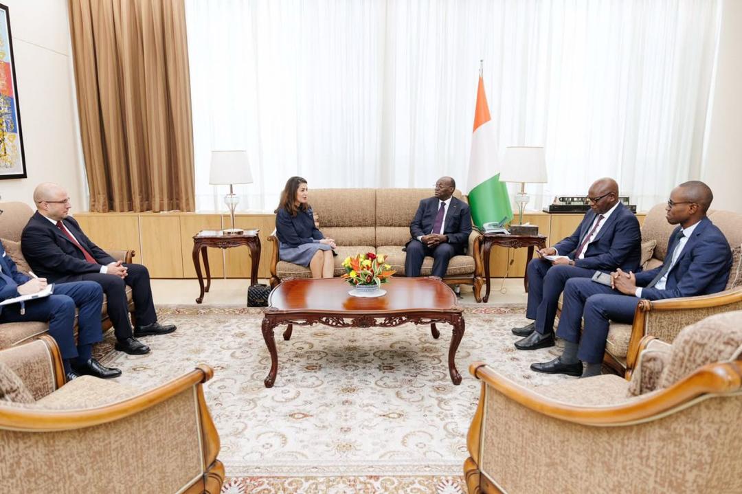 سفيرة لبنان تلتقي نائب رئيس جمهورية كوت ديفوار