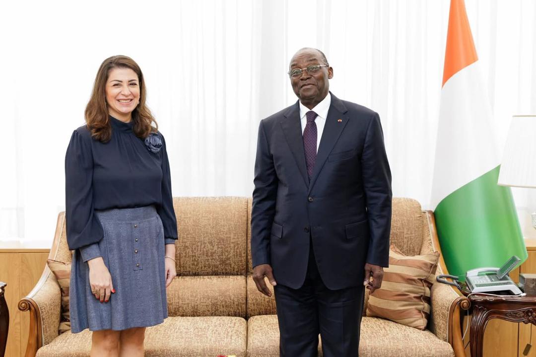 سفيرة لبنان تلتقي نائب رئيس جمهورية كوت ديفوار