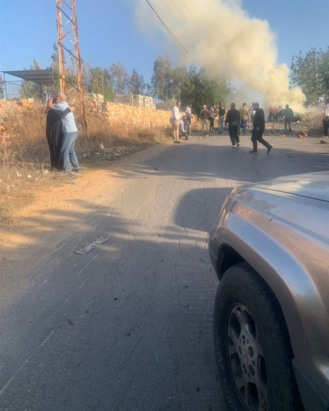 غارة من مسيرة استهدفت سيارة على طريق زوطر الشرقية