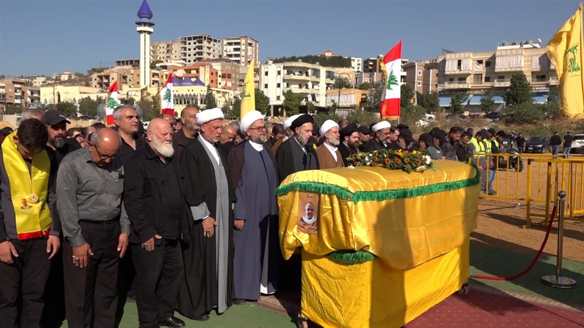 حزب الله يشيع الشهيد حسن سيد