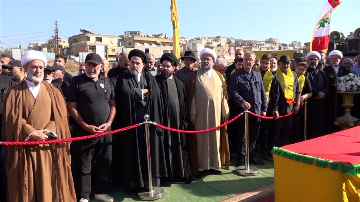حزب الله يشيع الشهيد حسن سيد