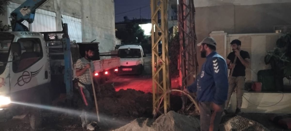 سرعة قياسية بمعالجة شكوى اهالي حي الزراعة في صور